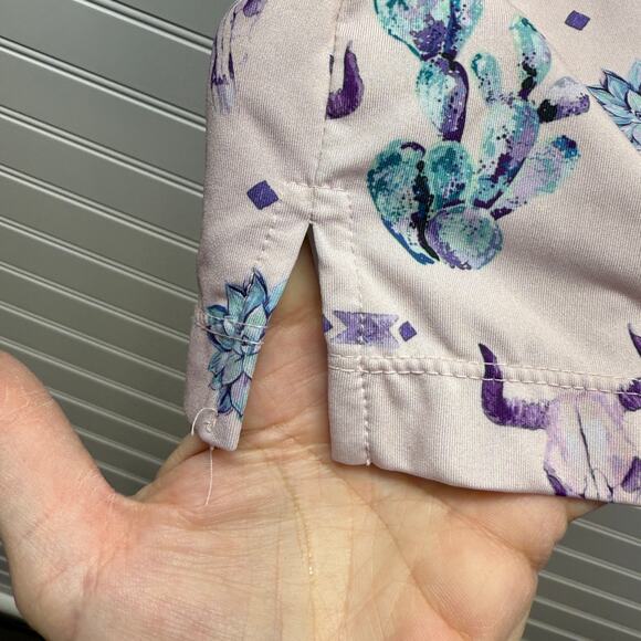 Bad Birdie The Ranch Desert Pattern Core Performance Polo Size S - Picture 6 of 12